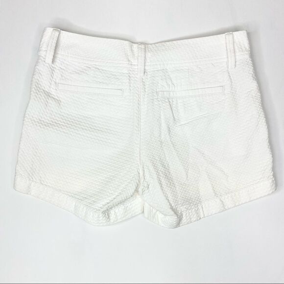 Lilly Pulitzer Callahan Jaquard 5” Shorts White Size 2 - Picture 5 of 13